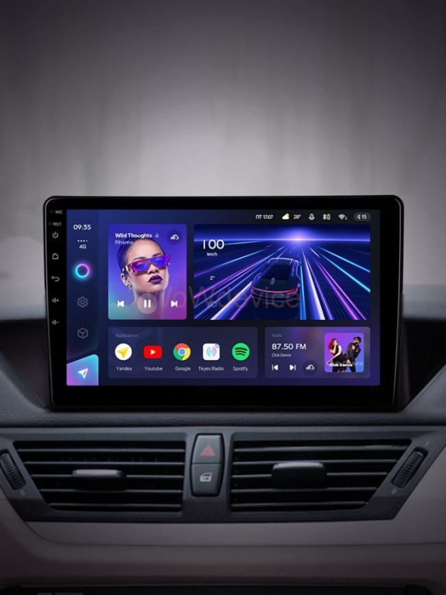 Штатная магнитола Teyes CC3 360 6/128 BMW X1 E84 (2009-2012)