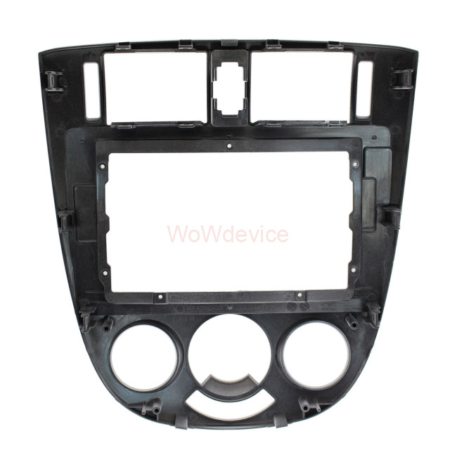 Рамка магнитолы 10.2" (цв.Серый) для CHEVROLET Lacetti 2004-2013 Седан / Кондиционер Рамка магнитолы 10.2" (цв.Серый) для CHEVROLET Lacetti 2004-2013 Седан / Кондиционер