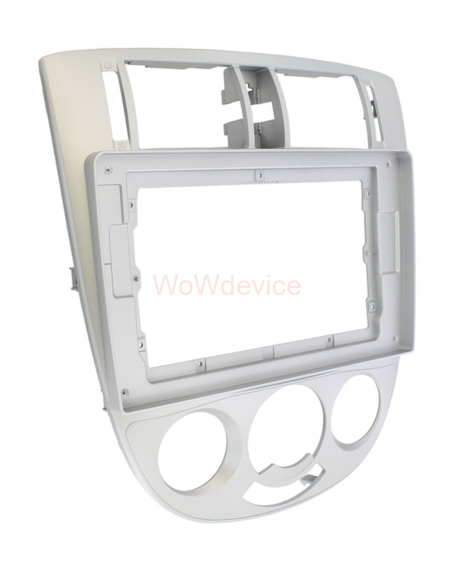 Рамка магнитолы 10.2" (цв.Серый) для CHEVROLET Lacetti 2004-2013 Седан / Кондиционер Рамка магнитолы 10.2" (цв.Серый) для CHEVROLET Lacetti 2004-2013 Седан / Кондиционер