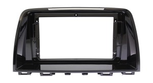 Рамка магнитолы 9.0" (цв.Глянцевый Черный) для MAZDA (6), Atenza 2012-2015