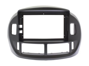 Рамка магнитолы 9.0" (цв.Черный) для TOYOTA Previa 2000-2007 Левый руль
