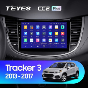 Штатная магнитола Teyes CC2 Plus 6/128 Chevrolet Tracker 3 (2013-2017) F2