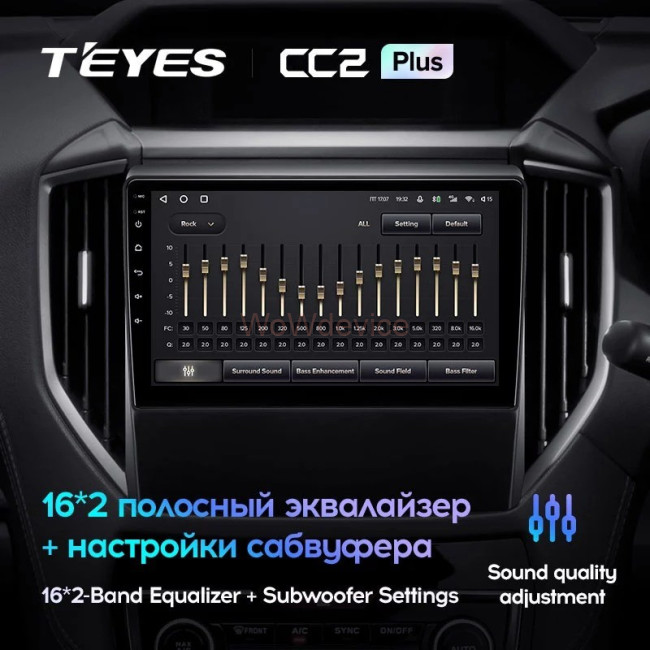 Штатная магнитола Teyes CC2 Plus 4/64 Subaru Forester 5 (2018-2021) Штатная магнитола Teyes CC2 Plus 4/64 Subaru Forester 5 (2018-2021)