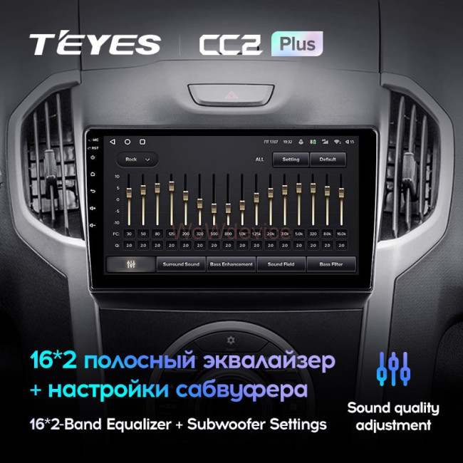 Штатная магнитола Teyes CC2L Plus 1/16 Chevrolet TrailBlazer 2 (2012-2015)