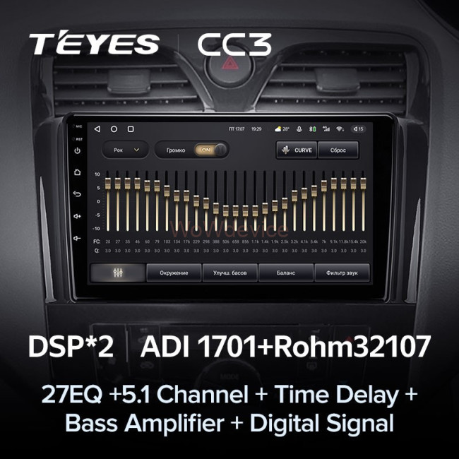 Штатная магнитола Teyes CC3 3/32 Nissan Serena 4 C26 (2010-2016) Штатная магнитола Teyes CC3 3/32 Nissan Serena 4 C26 (2010-2016)