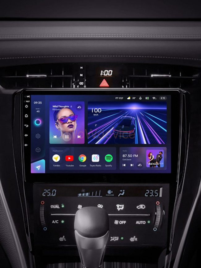 Штатная магнитола Teyes CC3 3/32 Toyota Harrier XU60 (2013-2020)