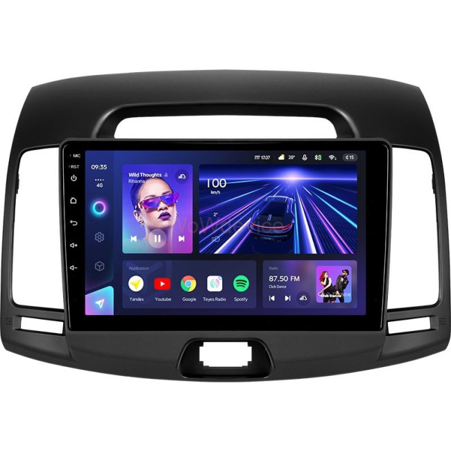 Штатная магнитола Teyes CC3 6/128 Hyundai Elantra 4 HD (2006-2012)