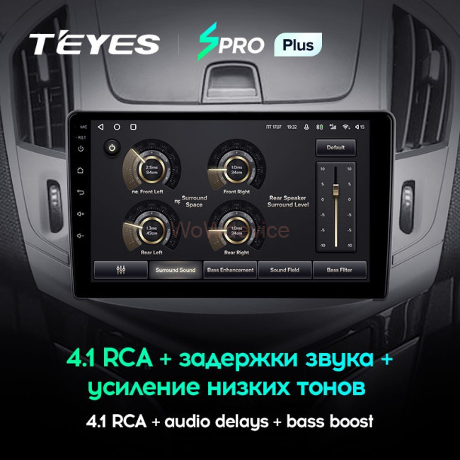 Штатная магнитола Teyes SPRO Plus 3/32 Chevrolet Cruze J300 J308 (2012-2015)