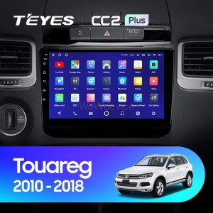 Штатная магнитола Teyes CC2L Plus 1/16 Volkswagen Touareg FL NF (2010-2018) Тип B