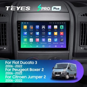 Штатная магнитола Teyes SPRO Plus 6/128 Citroen Jumper 2 (2006-2022)