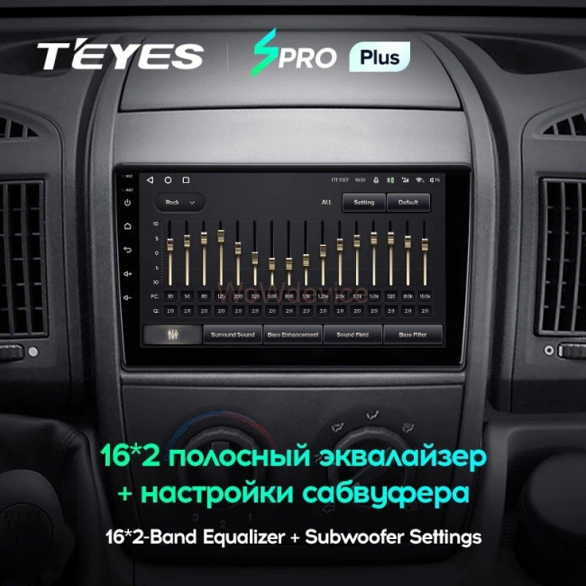 Штатная магнитола Teyes SPRO Plus 6/128 Citroen Jumper 2 (2006-2022) Штатная магнитола Teyes SPRO Plus 6/128 Citroen Jumper 2 (2006-2022)