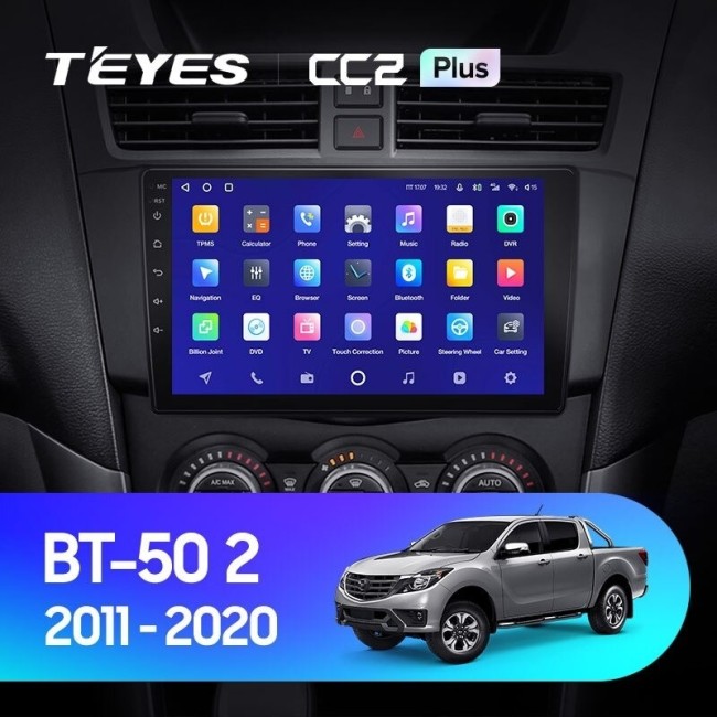 Штатная магнитола Teyes CC2 Plus 3/32 Mazda BT-50 (2011-2020)