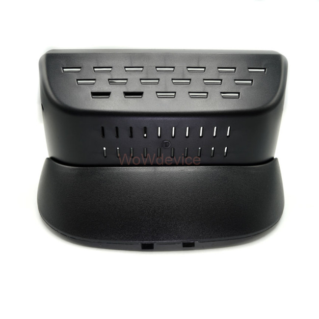 Рамка магнитолы 9.0" (цв.Черный) для MITSUBISHI Delica 1994-2007 Правый руль / верхнее крепление