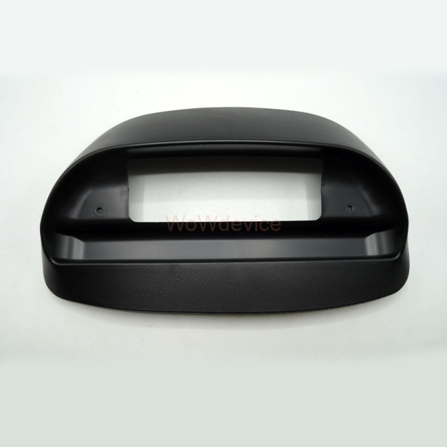 Рамка магнитолы 9.0" (цв.Черный) для MITSUBISHI Delica 1994-2007 Правый руль / верхнее крепление