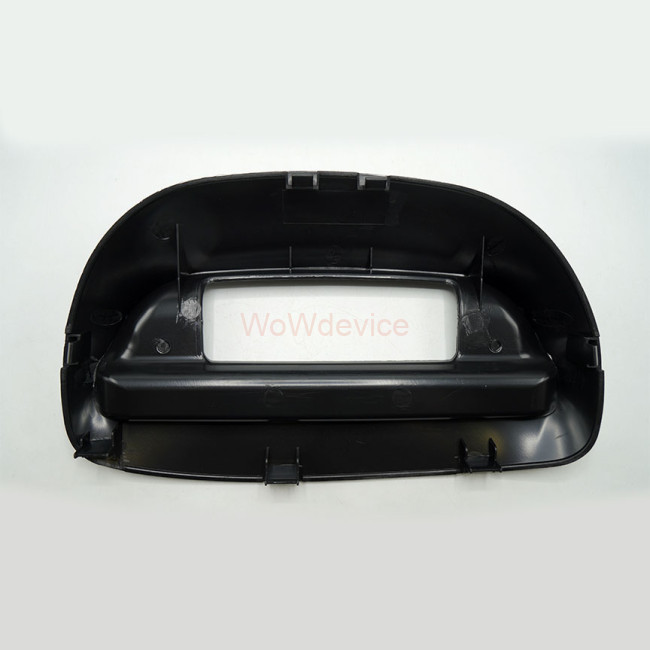 Рамка магнитолы 9.0" (цв.Черный) для MITSUBISHI Delica 1994-2007 Правый руль / верхнее крепление