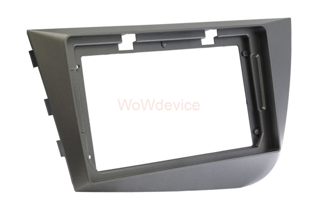 Рамка магнитолы 9.0" (цв.Черный) для SEAT Leon 2005-2012 Левый руль Рамка магнитолы 9.0" (цв.Черный) для SEAT Leon 2005-2012 Левый руль