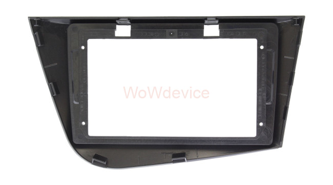 Рамка магнитолы 9.0" (цв.Черный) для SEAT Leon 2005-2012 Левый руль Рамка магнитолы 9.0" (цв.Черный) для SEAT Leon 2005-2012 Левый руль