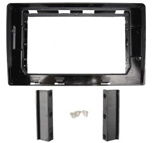 Рамка магнитолы 10.2" (цв.Глянцевый Черный) для TOYOTA Estima 2016+