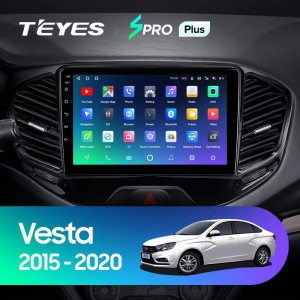 Штатная магнитола Teyes SPRO Plus 4/64 LADA Vesta Cross Sport (2015-2019)