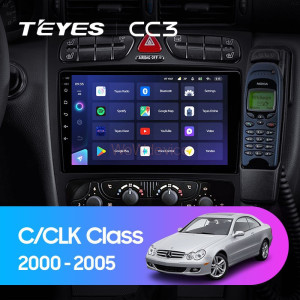 Штатная магнитола Teyes CC3L 4/32 Mercedes Benz C/CLK Class S203 W203 W209 A209 (2000-2005)