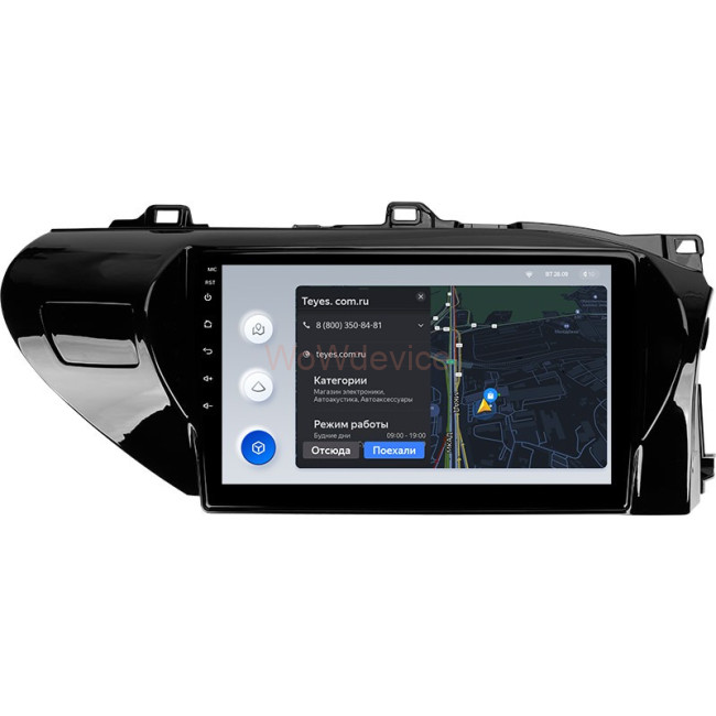 Штатная магнитола Teyes X1 4G 2/32 Toyota Hilux Pick Up (2015-2020) Штатная магнитола Teyes X1 4G 2/32 Toyota Hilux Pick Up (2015-2020)