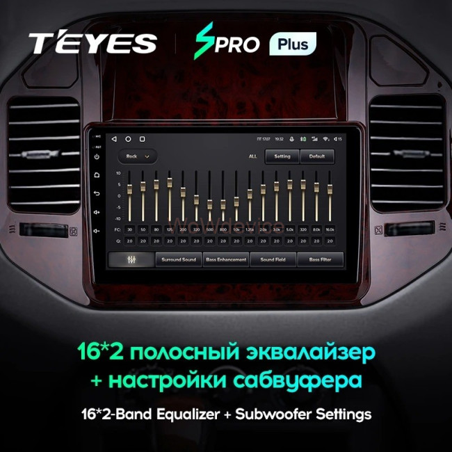 Штатная магнитола Teyes SPRO Plus 3/32 Mitsubishi Pajero 3 V70 V60 (1999-2006) Штатная магнитола Teyes SPRO Plus 3/32 Mitsubishi Pajero 3 V70 V60 (1999-2006)