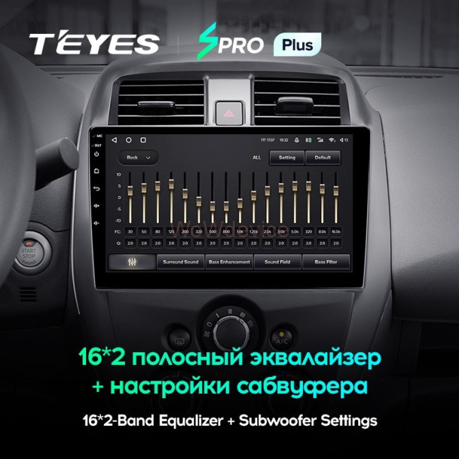 Штатная магнитола Teyes SPRO Plus 4/32 Nissan Sunny (2014-2016)