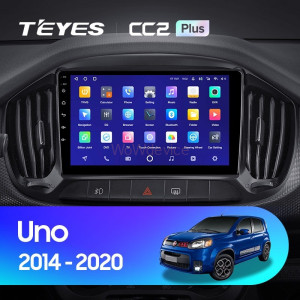 Штатная магнитола Teyes CC2L Plus 2/32 Fiat Uno (2014-2020)