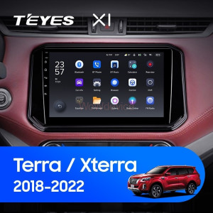 Штатная магнитола Teyes X1 4G 2/32 Nissan X-Terra (2018-2022)