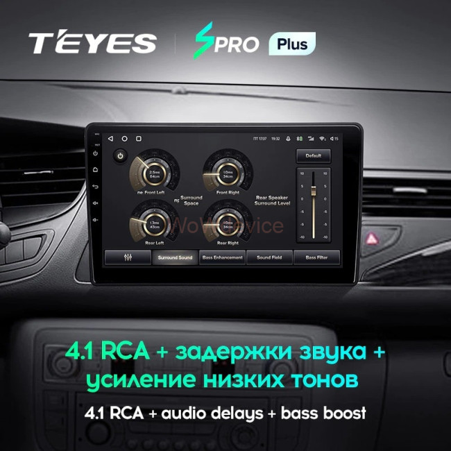 Штатная магнитола Teyes SPRO Plus 6/128 Citroen C5 2 (2008-2017) F2