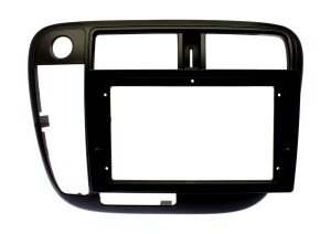 Рамка магнитолы 9.0" (цв.Черный) для HONDA Civic 1995-2001 Левый руль / Рынок США