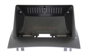 Рамка магнитолы 9.0" (цв.темно-серый) для RENAULT Megane 2002-2009