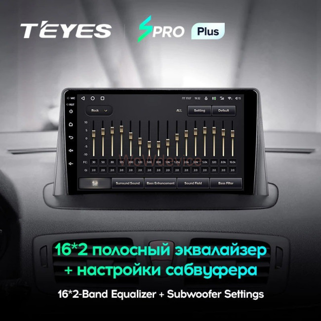 Штатная магнитола Teyes SPRO Plus 4/64 Renault Megane 3 (2008-2014)