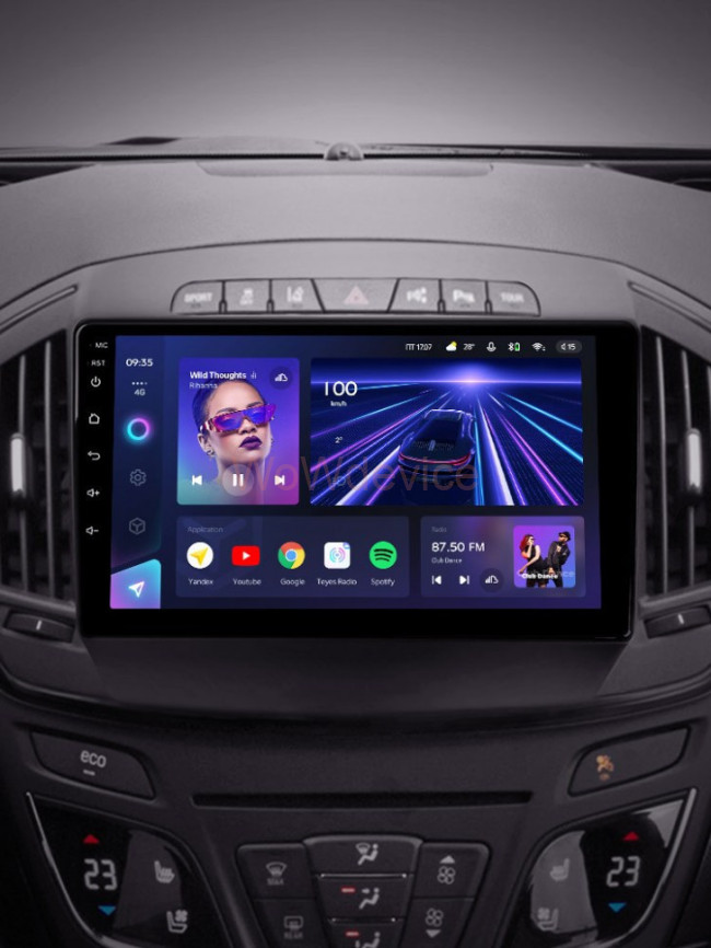 Штатная магнитола Teyes CC3 4/64 Opel Insignia (2013-2017) Тип-В