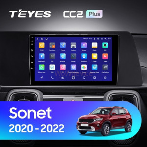 Штатная магнитола Teyes CC2 Plus 4/32 Kia Sonet (2020-2022)