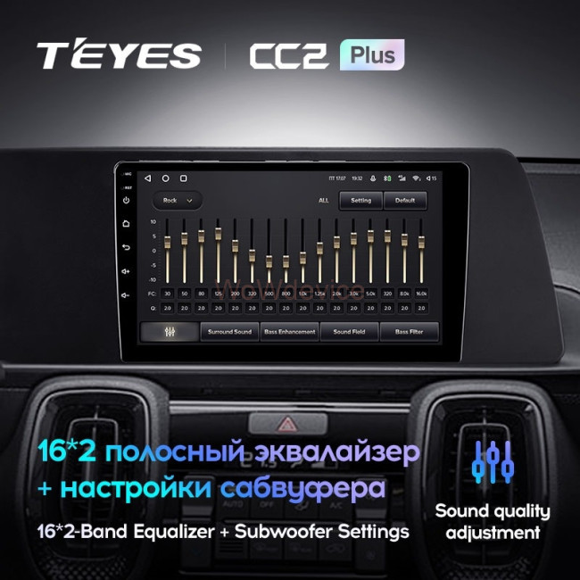 Штатная магнитола Teyes CC2 Plus 4/32 Kia Sonet (2020-2022)