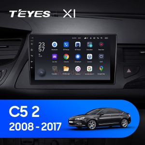 Штатная магнитола Teyes X1 4G 2/32 Citroen C5 2 (2008-2017) F2