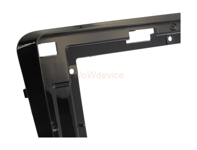 Рамка магнитолы 10.2" (цв.Глянцевый Черный) для SKODA Octavia (1Z) 2004-2013