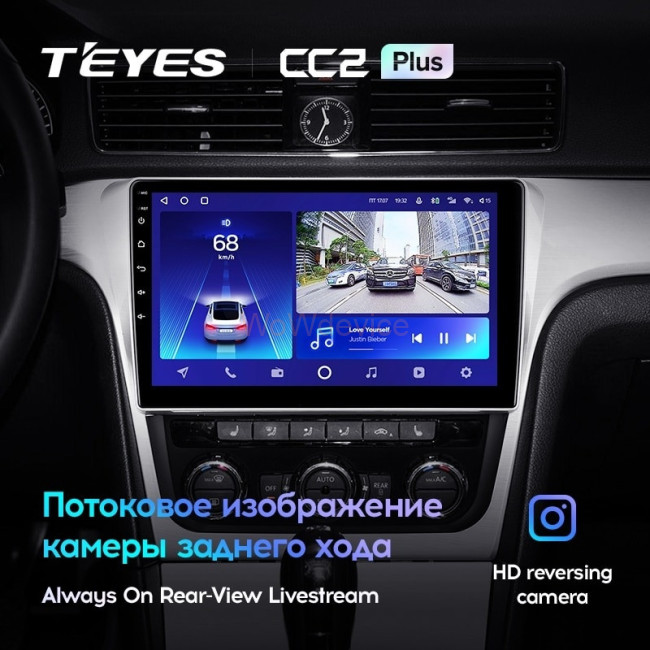 Штатная магнитола Teyes CC2L Plus 1/16 Volkswagen Passat 7 B7 NMS (2015-2018) F2