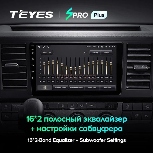 Штатная магнитола Teyes SPRO Plus 4/64 Volkswagen Caravelle T6 (2015-2020)
