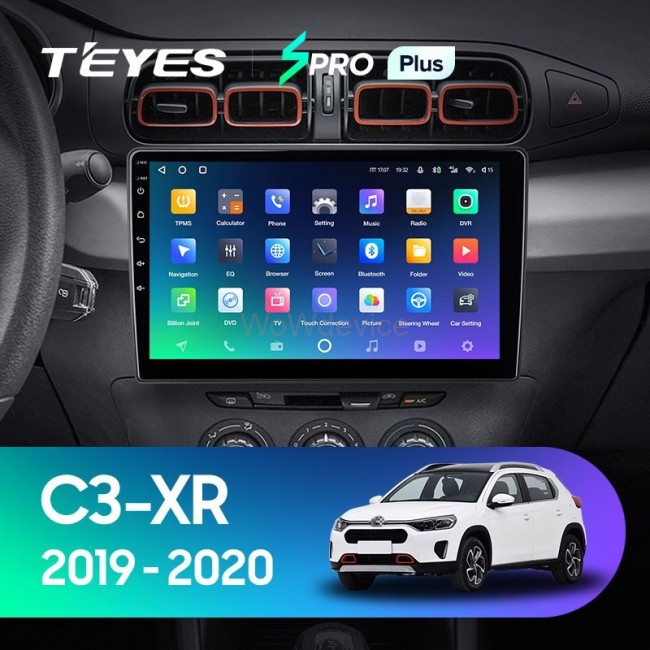 Штатная магнитола Teyes SPRO Plus 4/32 Citroen C3-XR (2019-2020) (F1)
