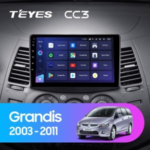 Штатная магнитола Teyes CC3 360 6/128 Mitsubishi Grandis 1 (2003-2010) F1