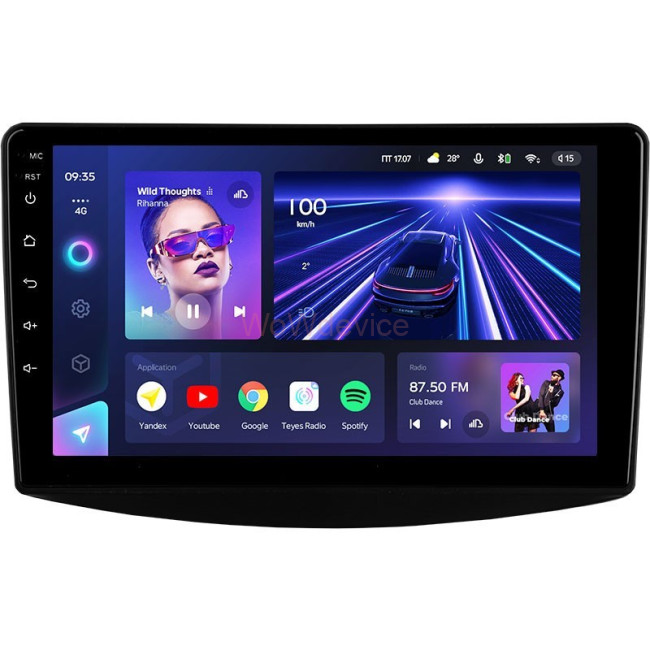 Штатная магнитола Teyes CC3 360 6/128 Mitsubishi Grandis 1 (2003-2010) F1