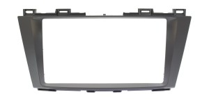 Рамка магнитолы 9.0" (цв.Черный) для NISSAN Lafesta Highway Star 2011-2018 / MAZDA (5), Premacy 2010-2015