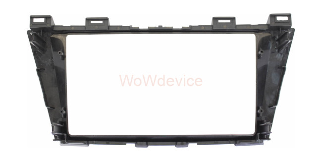 Рамка магнитолы 9.0" (цв.Черный) для NISSAN Lafesta Highway Star 2011-2018 / MAZDA (5), Premacy 2010-2015