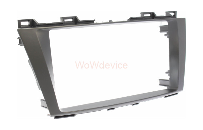 Рамка магнитолы 9.0" (цв.Черный) для NISSAN Lafesta Highway Star 2011-2018 / MAZDA (5), Premacy 2010-2015