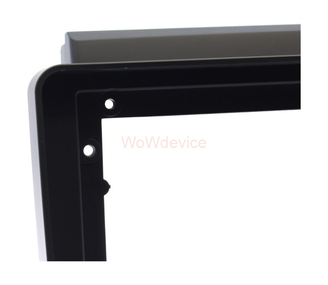 Рамка магнитолы 9.0" (цв.Черный) для SSANG YONG Actyon 2011-2013; Korando 2010-2013