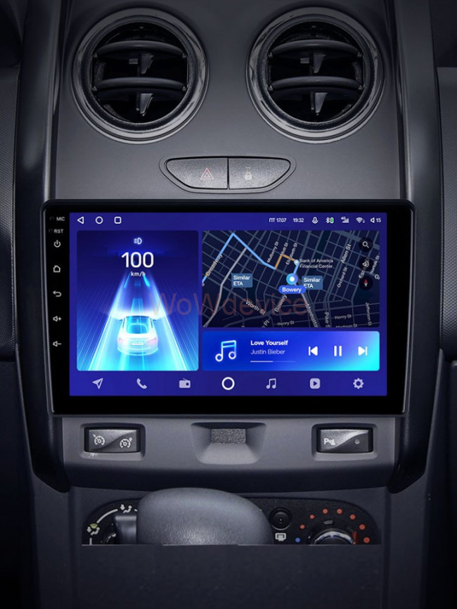 Штатная магнитола Teyes CC2L Plus 1/16 Renault Duster (2015-2018)