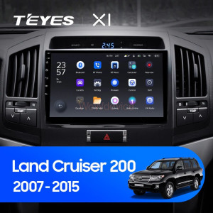Штатная магнитола Teyes X1 4G 2/32 Toyota Land Cruiser 200 (2015-2018)