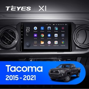 Штатная магнитола Teyes X1 4G 2/32 Toyota Tacoma N300 (2015-2021)